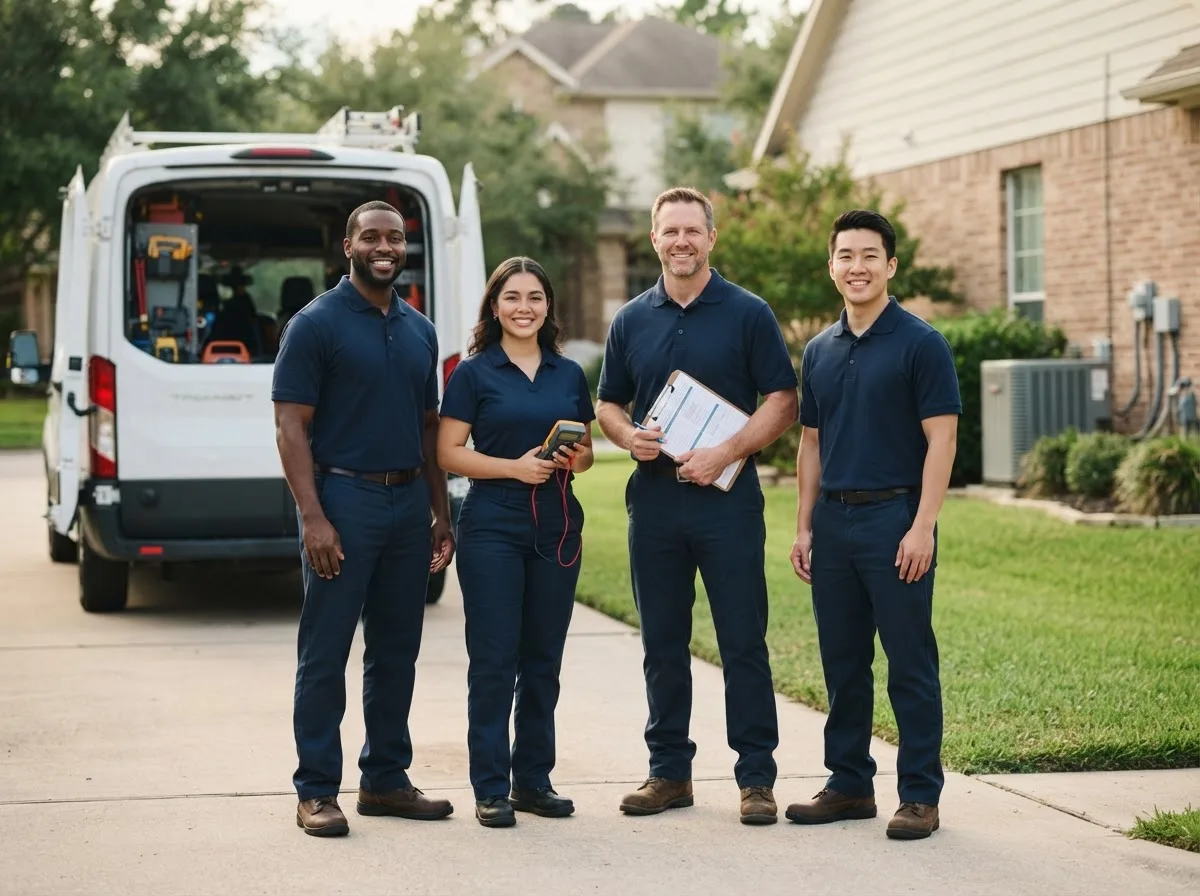 Certified HVAC technician near Spring, TX